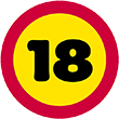 Åldersgräns 18+