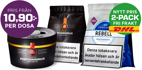 Swedsnus 1000 Portionssnus