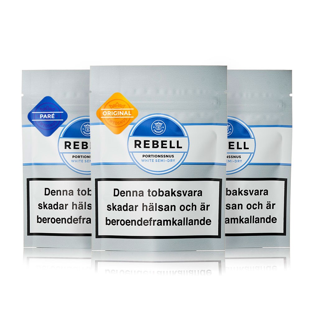 Rebell Mixpack Portionssnus Rebell Mixpack Portionssnus