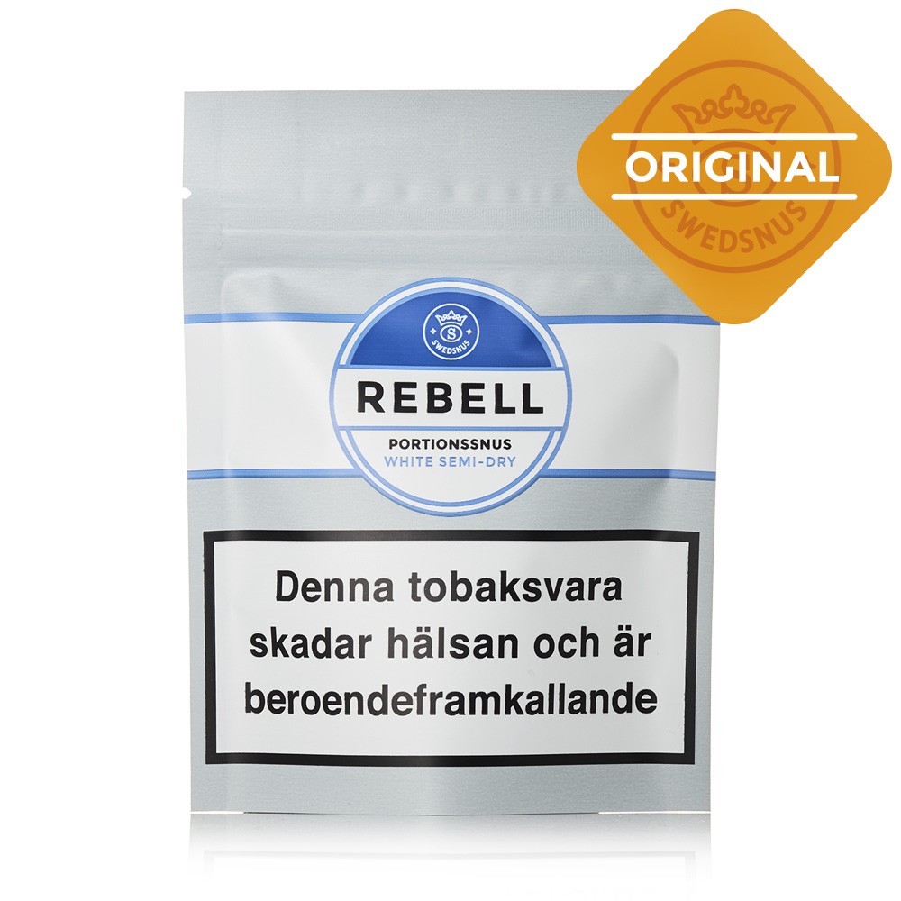 Rebell Original Prov Portionssnus Rebell Original Prov Portionssnus